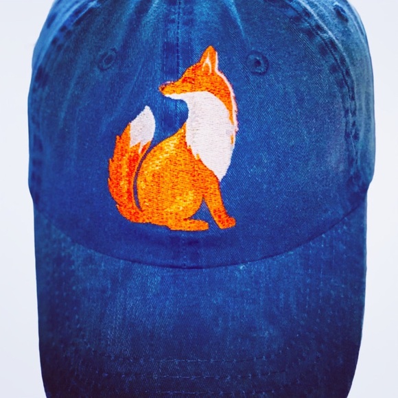Fox Embroidery Cap - Picture 2 of 4